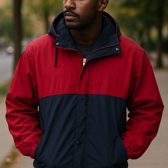 London Fog Other - Men’s London Fog  Nautical Windbreaker Jacket size XXL